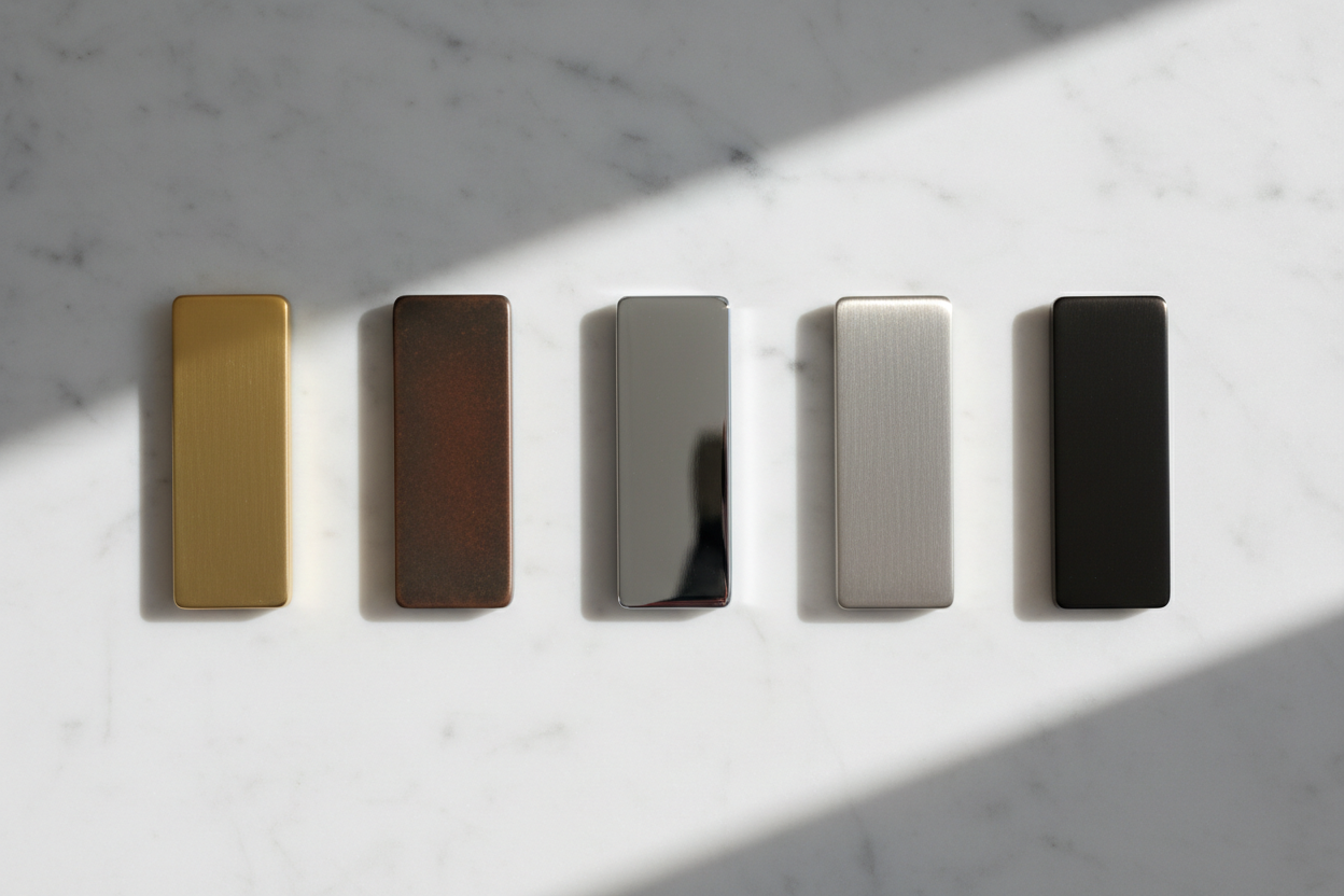 Bathroom Tapware Finishes: Brass, Chrome, Nickel, Bronze & Black Explained – Measure & Mark