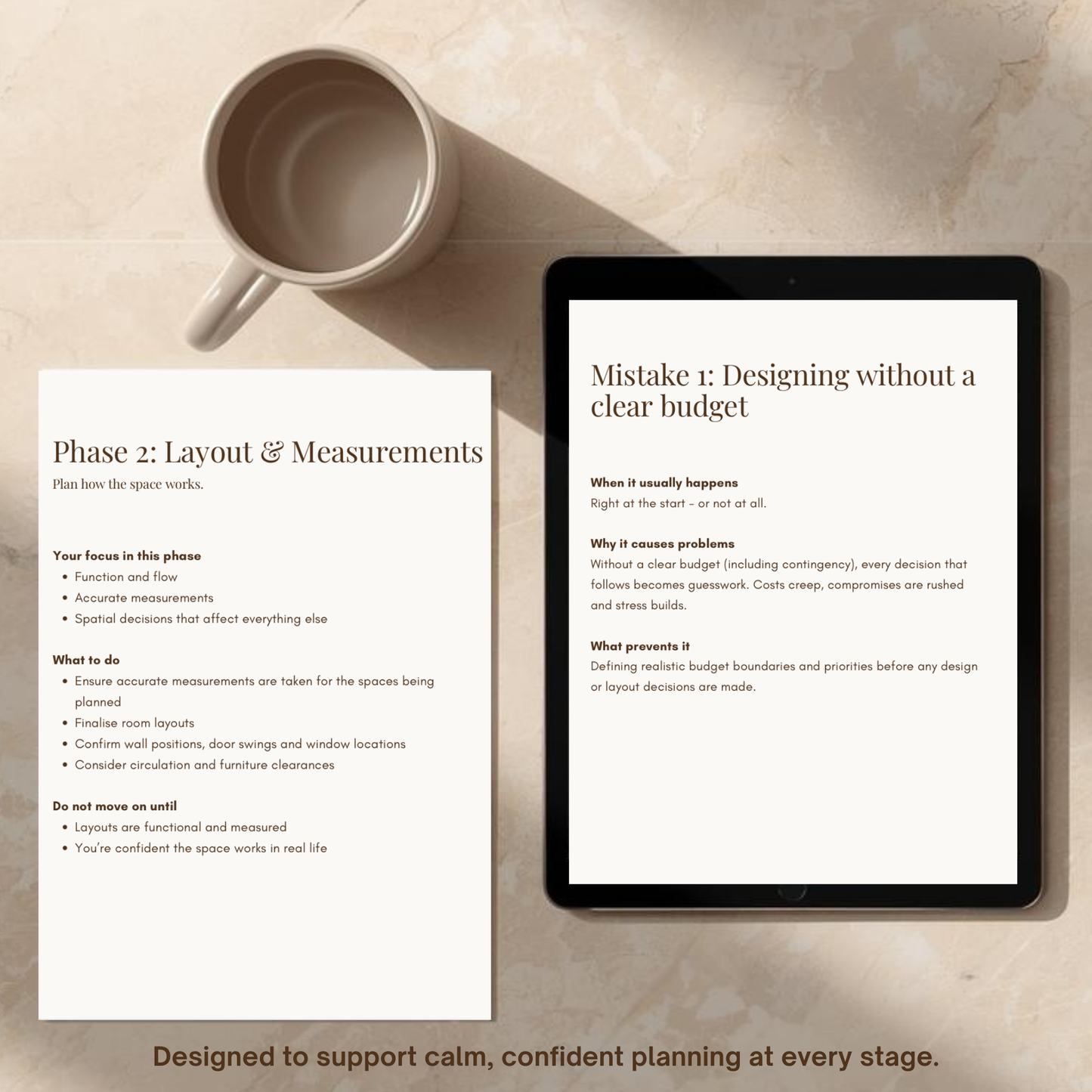 The Renovation Planning System