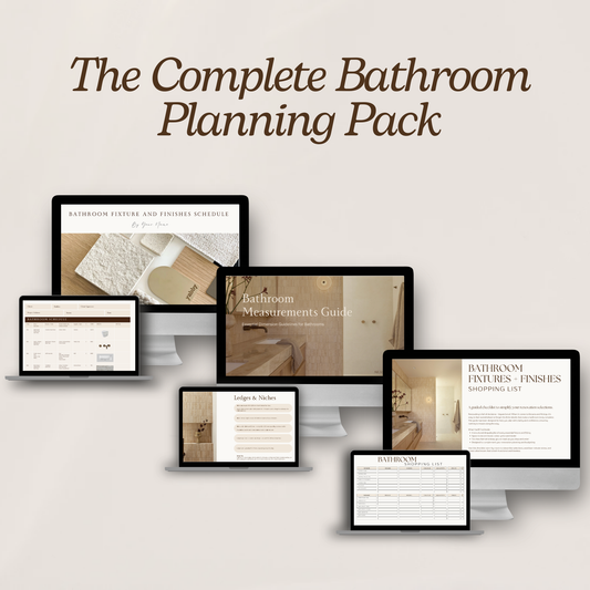 The Complete Bathroom Planning Pack