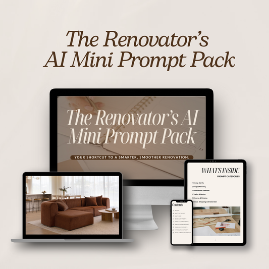 The Renovator’s AI Mini Prompt Pack