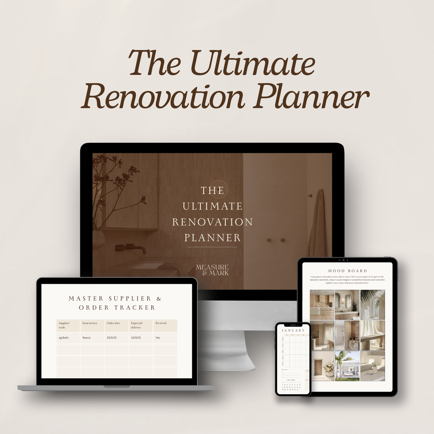 The Ultimate Renovation Planner