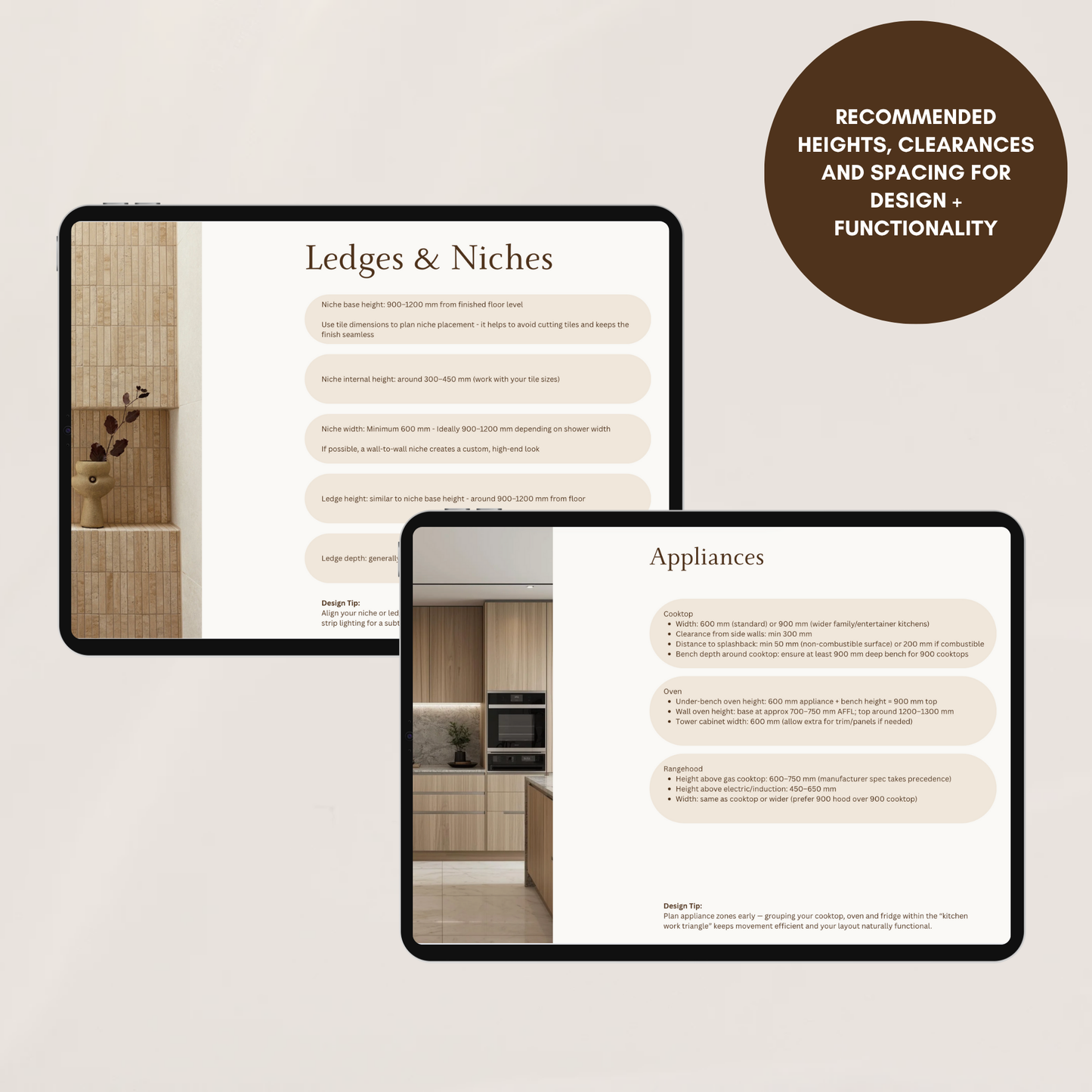 Measurements Guides -  Bundle - Kitchen, Bathroom + Laundry