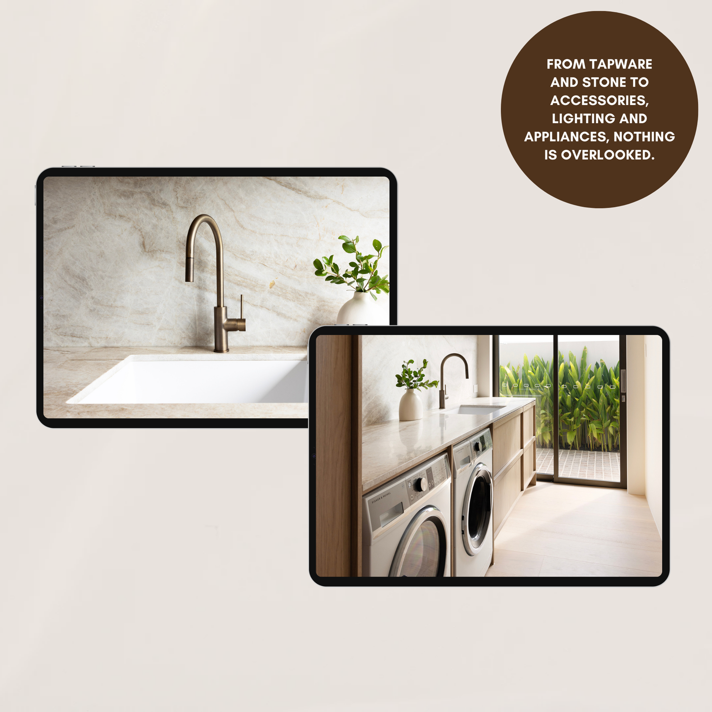 Laundry Fixture & Finishes Shopping List