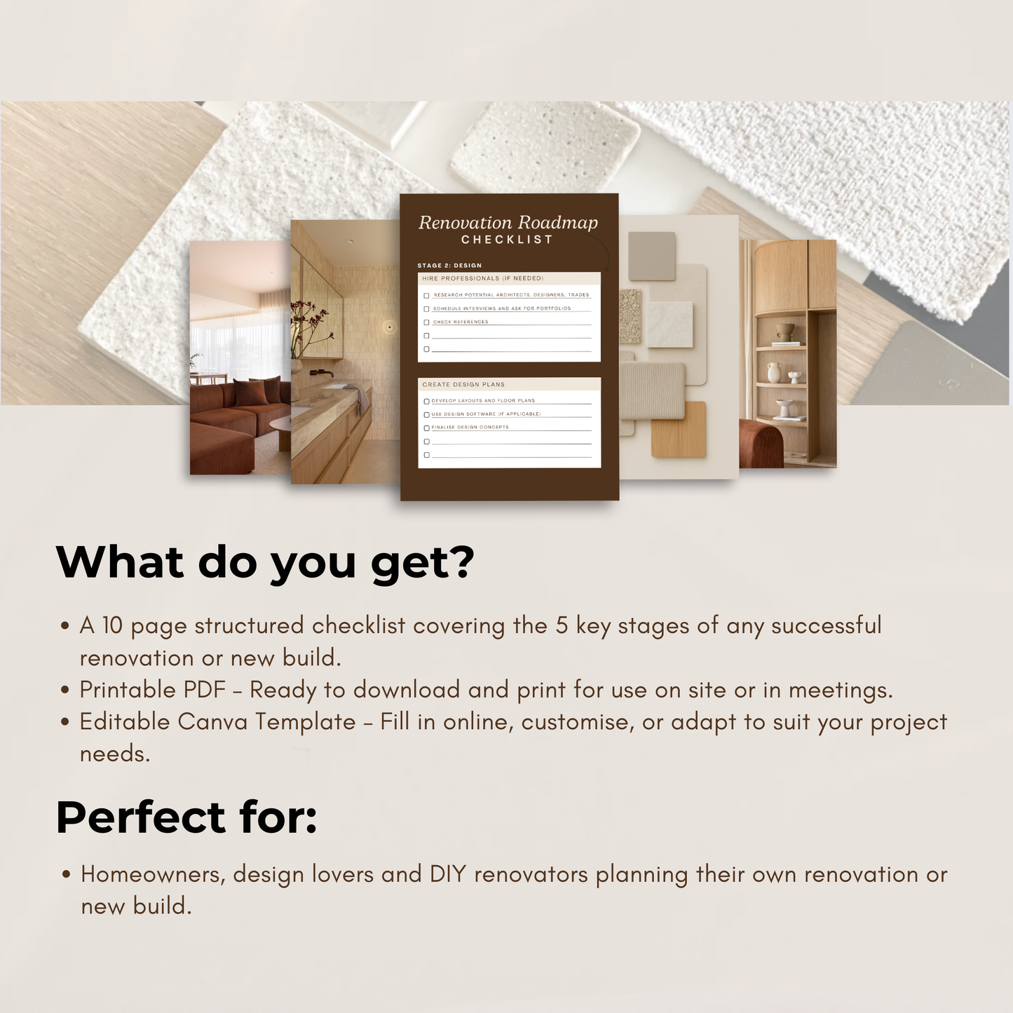 Renovation Roadmap Checklist | The step-by-step renovation guide for everyday renovators