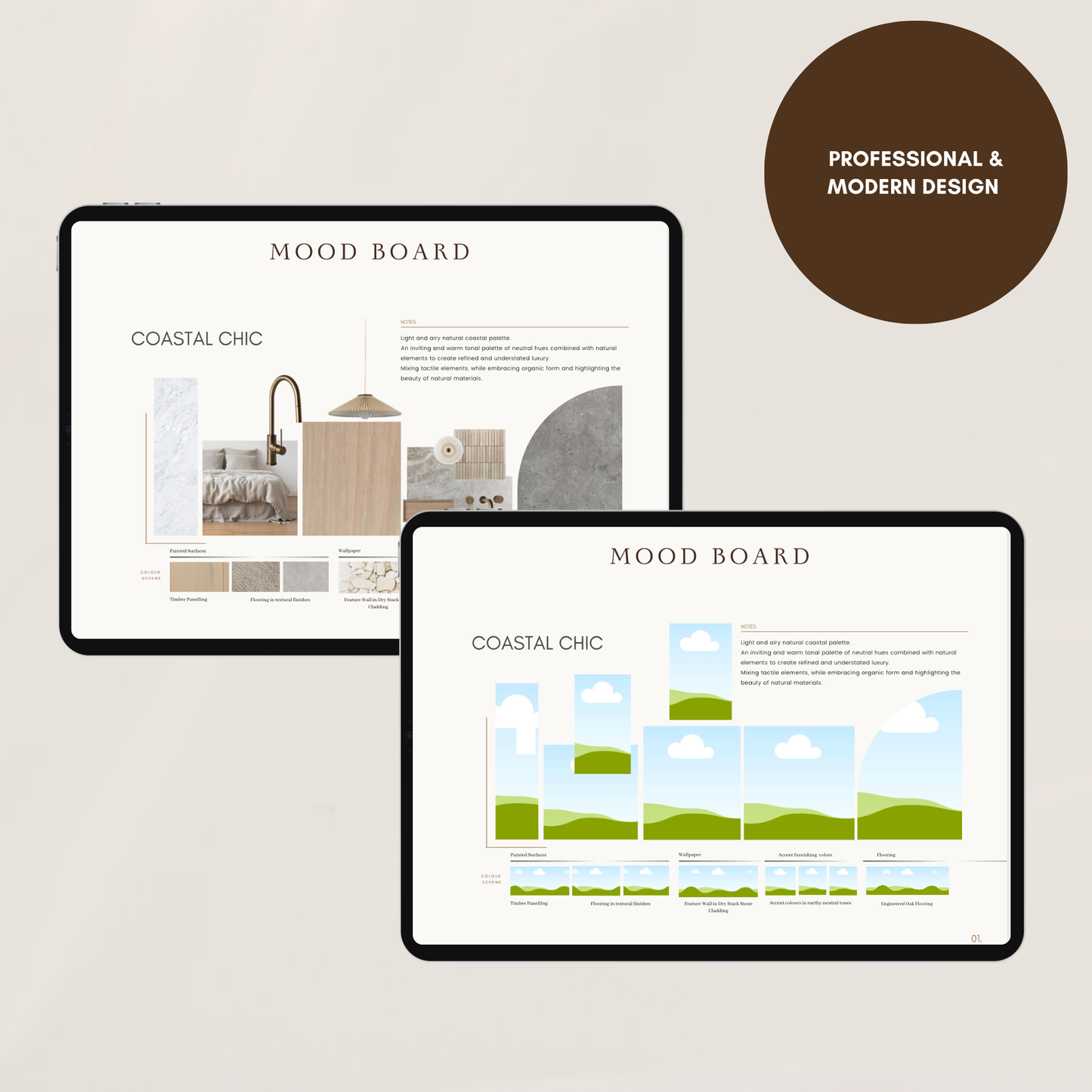 Fixture & Finishes Schedule Template - Bundle - Kitchen, Bathroom & Laundry