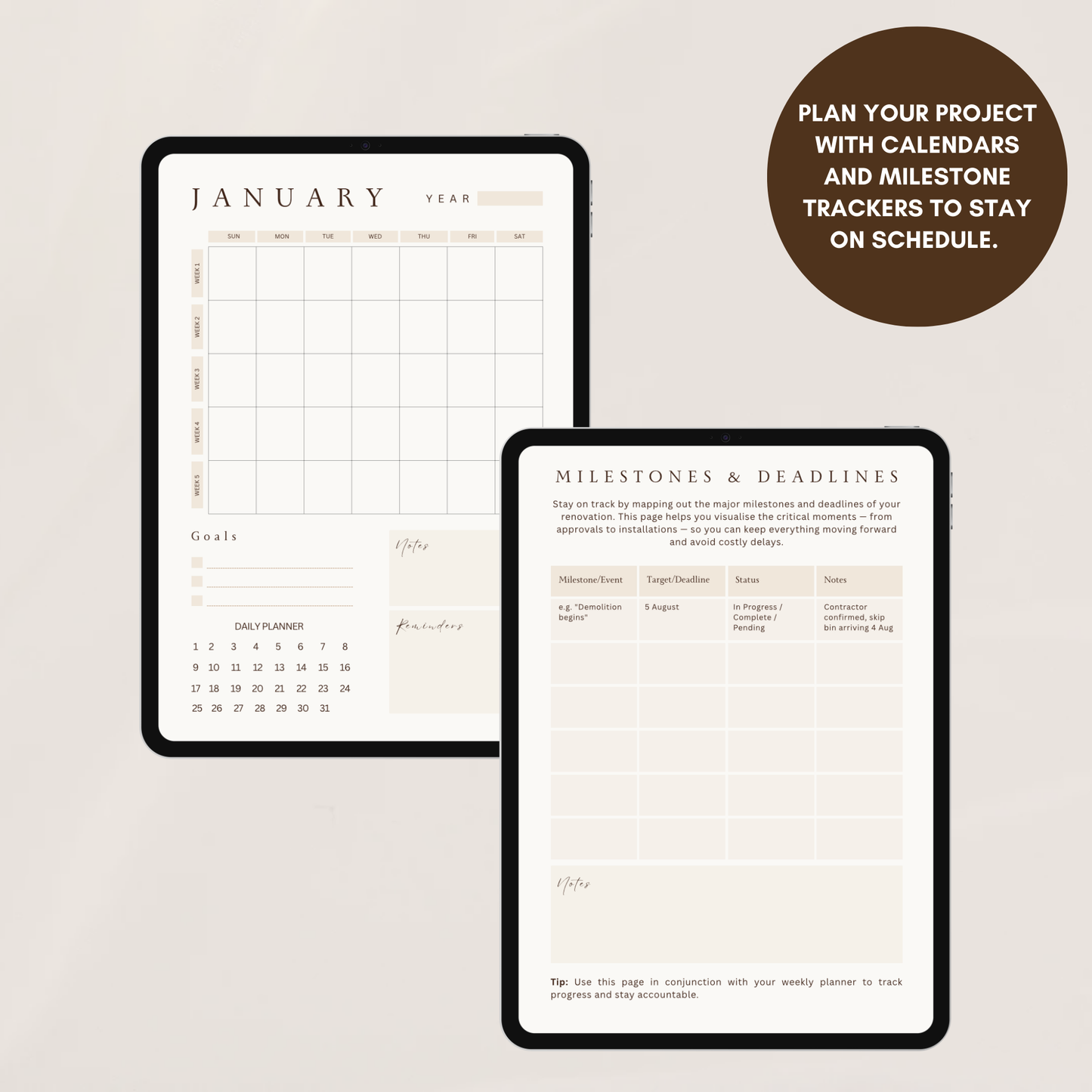 The Ultimate Renovation Planner