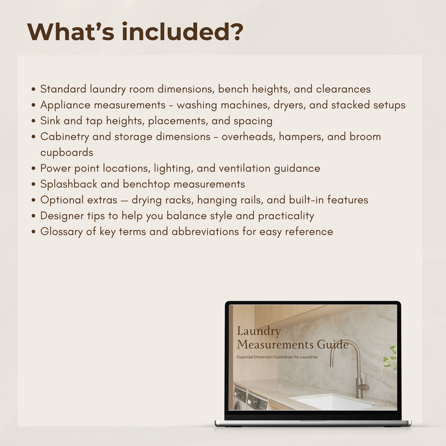 Laundry Measurements Guide: Essential Dimensions Guidelines