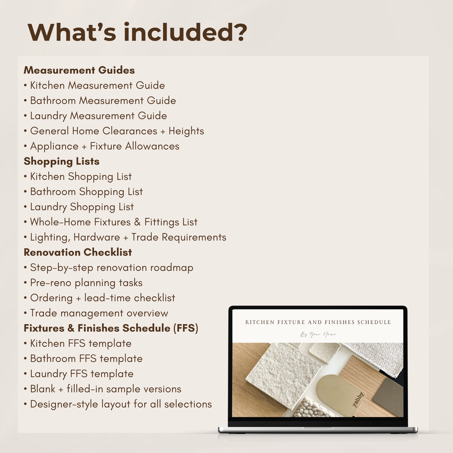 The Ultimate Renovation Starter Pack